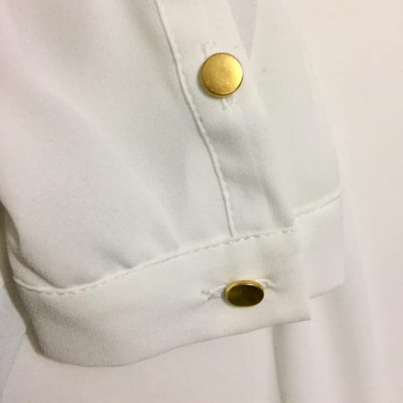 🍒5/$20🍒H&M Colourful Print Sheer Blouse - Picture 6 of 7